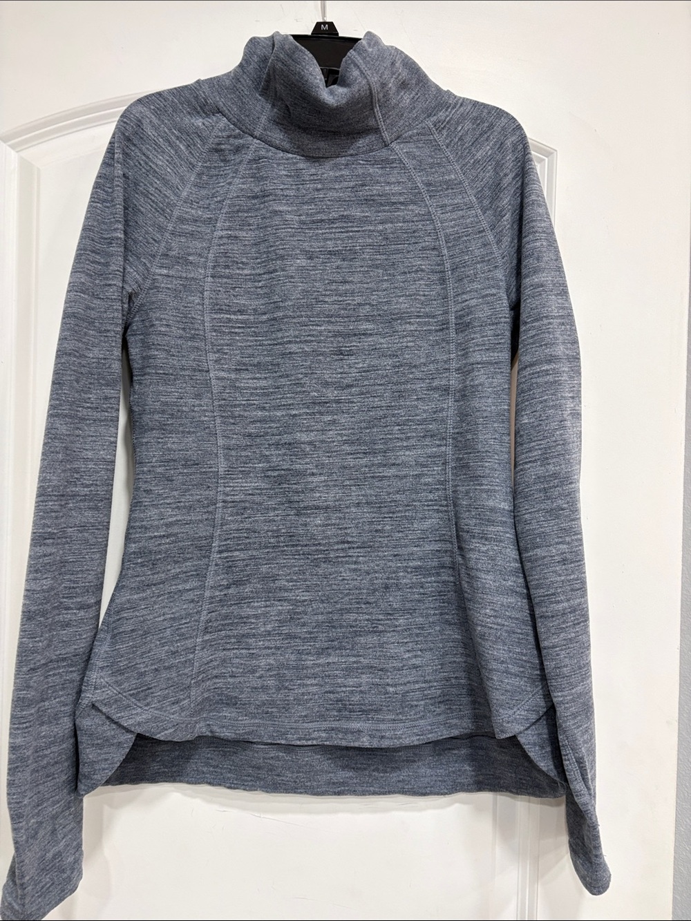 Avalanche Heather Gray Funnel Neck Pullover